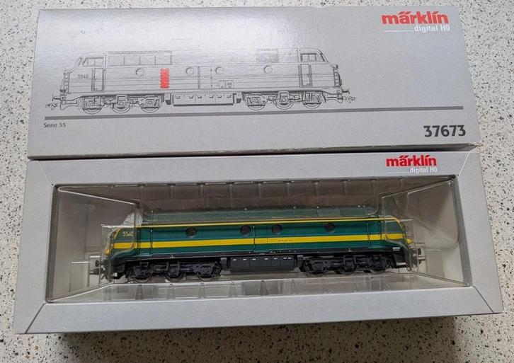 NMBS SNCB | Märklin 37673 | HLD 5540 | Groen| Depot Latour |, Hobby en Vrije tijd, Modeltreinen | H0, Zo goed als nieuw, Locomotief