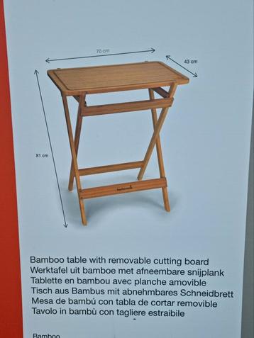 Barbecook werktafel beschikbaar voor biedingen