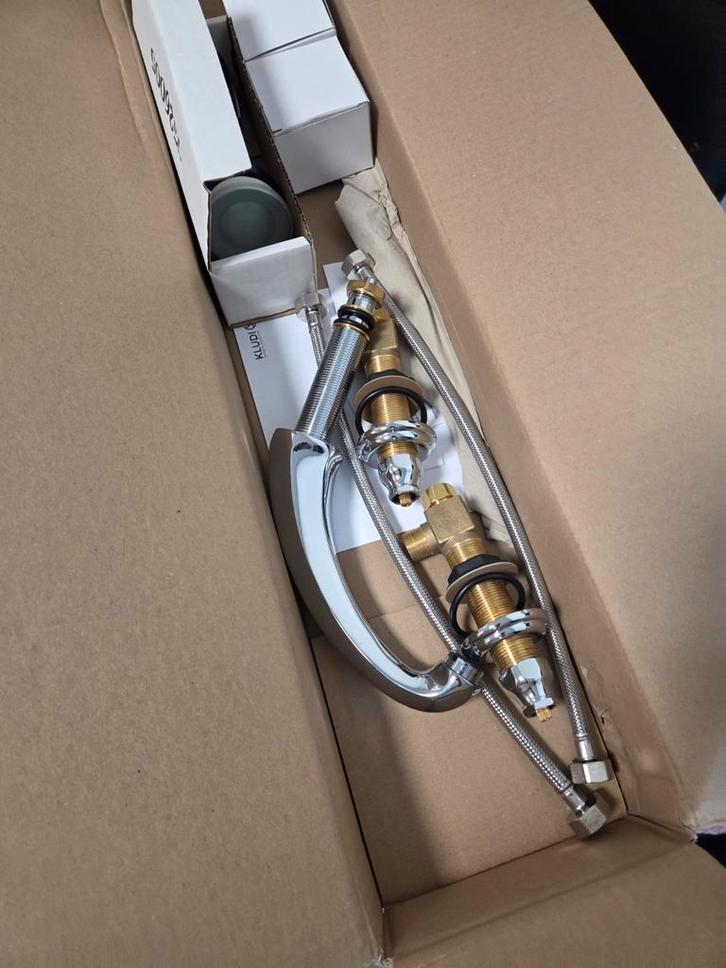 Wastafelkraan, Doe-het-zelf en Bouw, Sanitair, Chroom, Ophalen of Verzenden