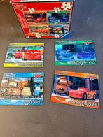 Puzzels Cars 4 in 1, Kinderen en Baby's, Speelgoed | Kinderpuzzels, Ophalen, Zo goed als nieuw