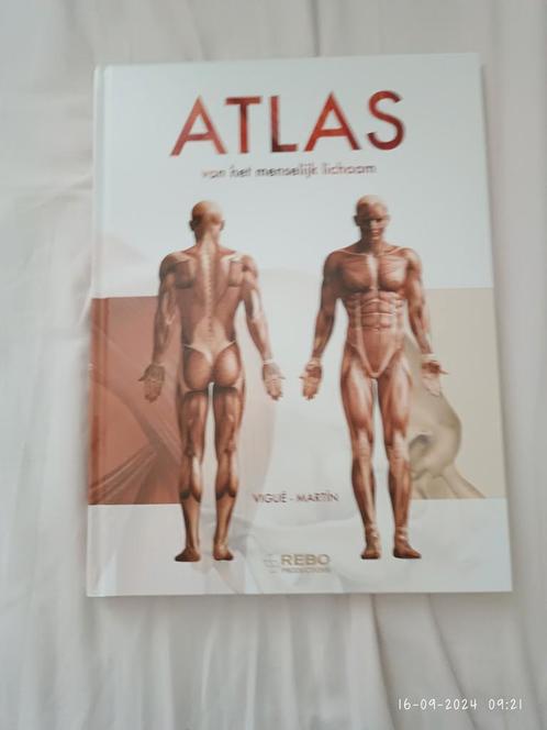 Atlas van het menselijk lichaam, Boeken, Gezondheid, Dieet en Voeding, Zo goed als nieuw, Gezondheid en Conditie, Ophalen of Verzenden