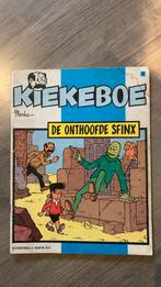 Kiekeboe - De Onthoofde Sfinx 1ste druk, Une BD, J. Hoste, Utilisé, Enlèvement ou Envoi