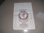 usines Remy Louvain farine de blé sac en lin ancien vintage, Utilisé, Envoi
