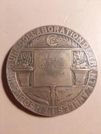 Vintage Franse Bronzen medaille, Crédit commercial de France, Postzegels en Munten, Penningen en Medailles, Ophalen of Verzenden