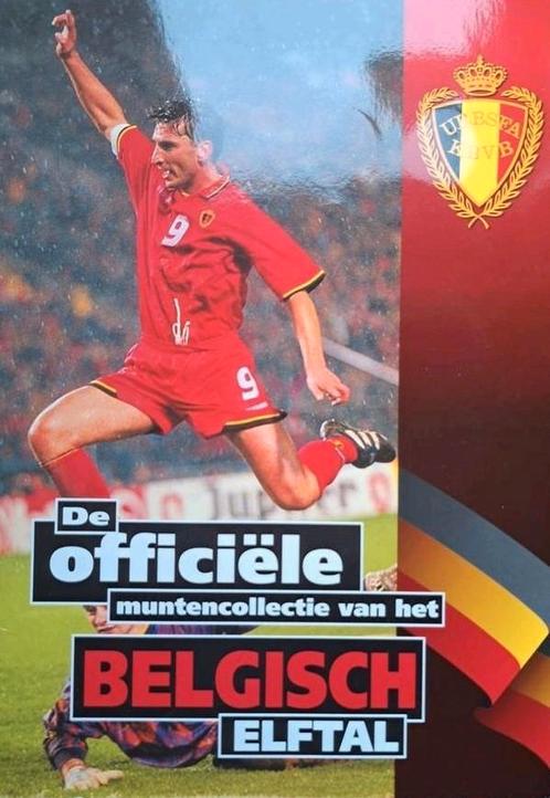La collection de pièces officielle de l'équipe belge, Collections, Articles de Sport & Football, Comme neuf, Autres types, Enlèvement ou Envoi