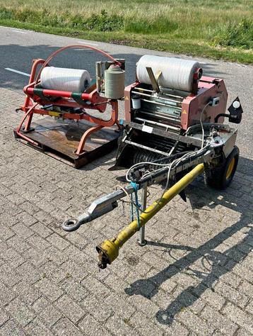 Nette mini balenpers met wikkelaar beschikbaar voor biedingen