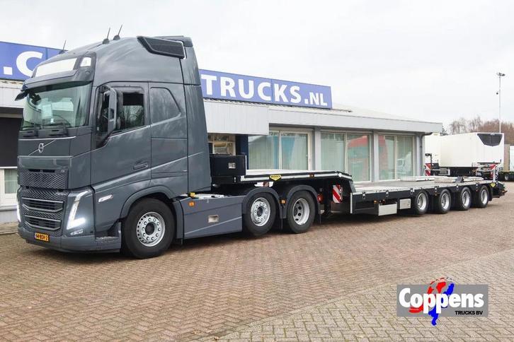 Volvo FH 500 Globetrotter +Broshuis trailer, Auto's, Vrachtwagens, Bedrijf, Diesel, Automaat, Zilver of Grijs
