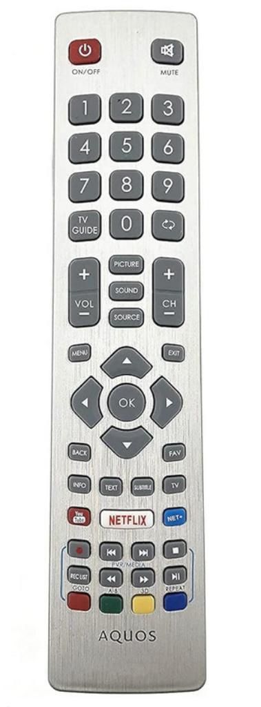 Originele afstandsbediening SHWRMC0115 voor Sharp Aquos, TV, Hi-fi & Vidéo, Télécommandes, Utilisé, Originale, TV, Enlèvement