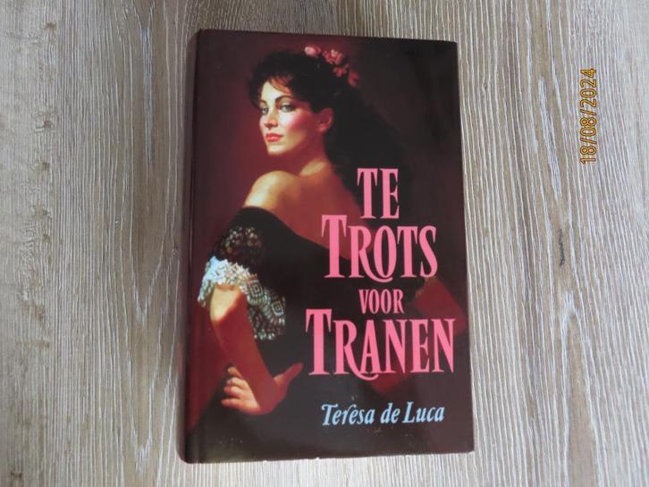 Boek - Te Trots voor Tranen - Teresa de Luca, Boeken, Romans, Zo goed als nieuw, Ophalen of Verzenden