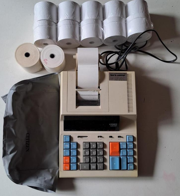 CITIZEN electronic calculator model 420DP, Verzamelen, Elektronische Apparatuur, Computers en Rekenmachines, Ophalen of Verzenden