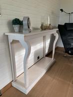 Sidetable / wandtafel landelijk wit, Huis en Inrichting, Tafels | Sidetables, Ophalen