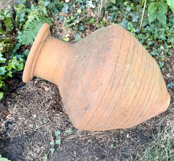 Grand pot en terre cuite ancien, Enlèvement, Utilisé, Autres matériaux