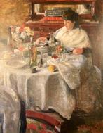 James Ensor - Offsetdruk met kader 31 x 23 cm - Nieuwstaat, Antiek en Kunst, Ophalen of Verzenden