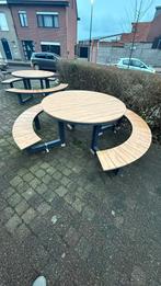 Picknick tafel rond, Ophalen, Zo goed als nieuw, Rond