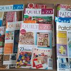 11 quilt en patchworkboeken met patronen inbegrepen, Ophalen of Verzenden, Zo goed als nieuw