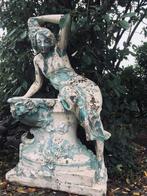 Groot oud tuinbeeld met patina, Jardin & Terrasse, Statues de jardin, Enlèvement ou Envoi