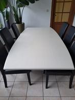 Eettafel crème kleur 2mx1m, Maison & Meubles, Tables | Tables à manger, Enlèvement