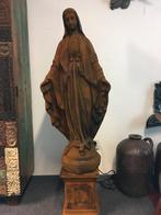 Moeder Maria / Mother Mary, groot vol stenen oxid beeld op s, Ophalen of Verzenden, Steen, Mensenbeeld