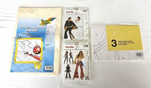 4 gesloten verpakkingen met patroonpapier – nieuw, Hobby en Vrije tijd, Naaien en Fournituren, Nieuw, Ophalen of Verzenden