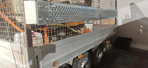 Aanhangwagen met loofrekken en rampen 750kg ongeremd, Auto-onderdelen, Overige Auto-onderdelen, Gebruikt, Ophalen