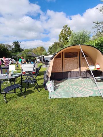 Tunneltent 5Pers Safarica, Caravans en Kamperen, Tenten, Ophalen, Gebruikt, Tot en met 5