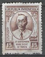 Indonesie 1955 - Yvert 101 - Indonesische Post - Suharto (ST, Verzenden, Gestempeld