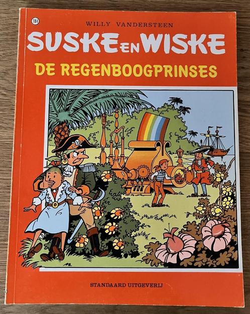 Suske en Wiske - De regenboogprinses -184(1993) Strip, Boeken, Stripverhalen, Zo goed als nieuw, Eén stripboek, Ophalen of Verzenden