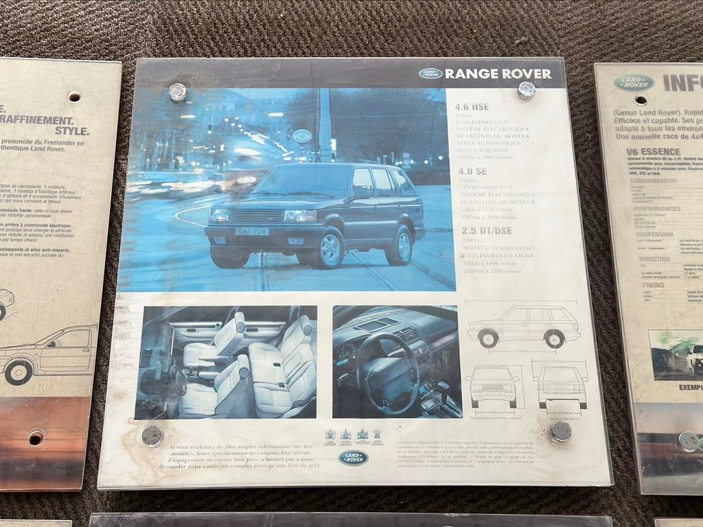 Land Rover displays uit concessie, Enlèvement