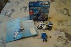playmobil politiemotor met licht 6923, Enlèvement ou Envoi, Comme neuf, Ensemble complet