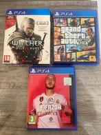 PS4 Games (The Witcher, GTA V, Fifa 2020), Games en Spelcomputers, Ophalen, Zo goed als nieuw, Avontuur en Actie