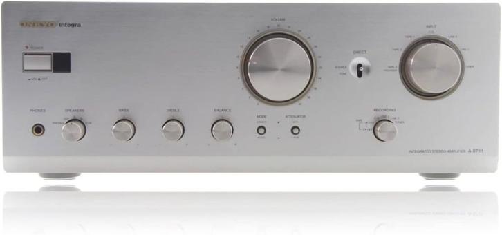 Onkyo Integra A-9711 stereo versterker, Audio, Tv en Foto, Versterkers en Ontvangers, Gebruikt, Stereo, 120 watt of meer, Onkyo