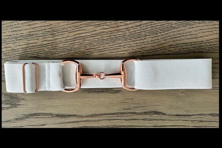 Glitter Wit - Roze - Paardrij Riem - Trensriem - Paardrijrie, Dieren en Toebehoren, Paardrijkleding, Nieuw, Dames, Kinderen, Overige typen