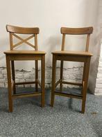 Chaises hautes en bois 30€ le deux Ixelles, Maison & Meubles, Chaises