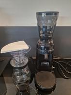 Prof. Hario V60 coffee set + grinder voor écht goede koffie, Ophalen of Verzenden, Zo goed als nieuw