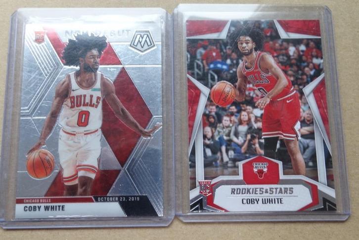 Coby White Bulls Rookies 1,5€ /st- Chronicle ,Mosaic,etc, Sport en Fitness, Basketbal, Nieuw, Overige typen, Verzenden
