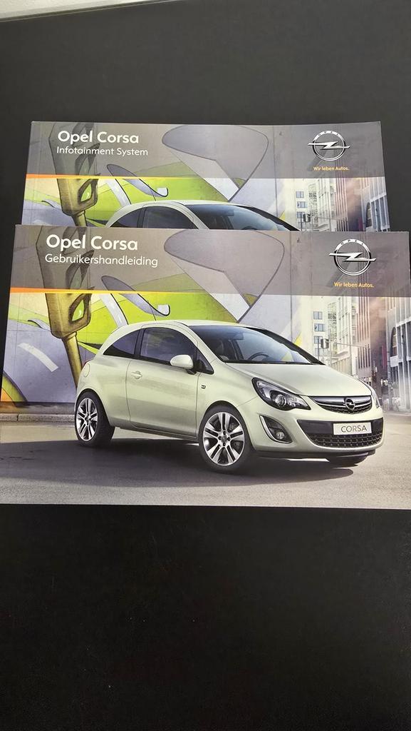 Instructieboekjes Opel Corsa D, Auto diversen, Handleidingen en Instructieboekjes, Ophalen of Verzenden