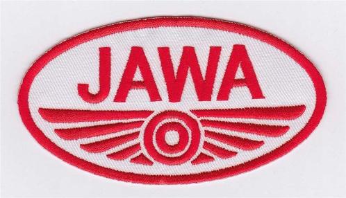 JAWA stoffen opstrijk patch embleem #2, Motoren, Accessoires | Overige, Nieuw, Verzenden