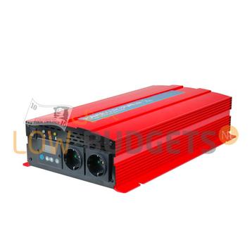 Pure Sinus Omvormer 2000W met LCD Scherm 12V-230V beschikbaar voor biedingen