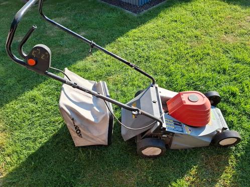 Elektrische Honda grasmaaier – werkt nog goed, Tuin en Terras, Grasmaaiers, Gebruikt, Opvangzak, Ophalen