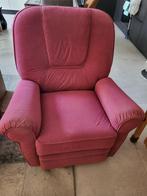 Roode relax zetel, Huis en Inrichting, Ophalen, Gebruikt