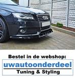 Maxton Design Audi A4 B8 Spoiler Skirts Lip Splitter avant, Auto-onderdelen, Nieuw, Ophalen of Verzenden, Audi