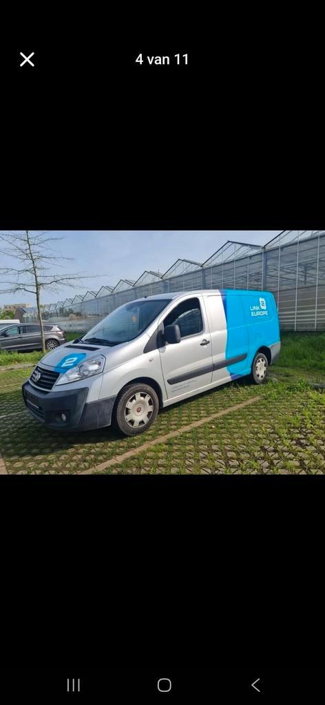 Fiat Scudo 2.0 128 PK MultiJet SX AIRCO,3 PERSOONS., Auto's, Bestelwagens en Lichte vracht, Particulier, ABS, Airconditioning