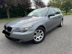 BMW 520d / cuir / clim / GPS / Cruise / 2007/ 163ch /, Auto's, BMW, Parkeersensor, Achterwielaandrijving, 1995 cc, Zwart