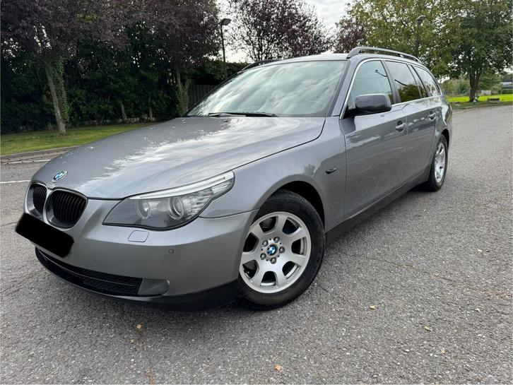 BMW 520d / cuir / clim / GPS / Cruise / 2007/ 163ch /, Autos, BMW, Particulier, Série 5, ABS, Caméra de recul, Airbags, Air conditionné