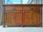 Meuble dressoir / buffet - en bois massif (arbre fruitier), Maison & Meubles, Armoires | Buffets, 150 à 200 cm, Avec tiroir(s)