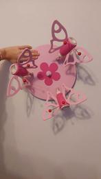 Plafond-/muurlamp kinderslaapkamer vlinders, Ophalen, Gebruikt
