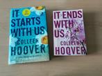 Boek it starts with us / it ends with us (2 stuks), Boeken, Ophalen of Verzenden, Zo goed als nieuw, Colleen Hoover, Amerika