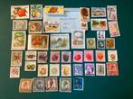 Lot de timbres sur le thème des fruits/plantes, Animal et Nature, Affranchi, Enlèvement ou Envoi