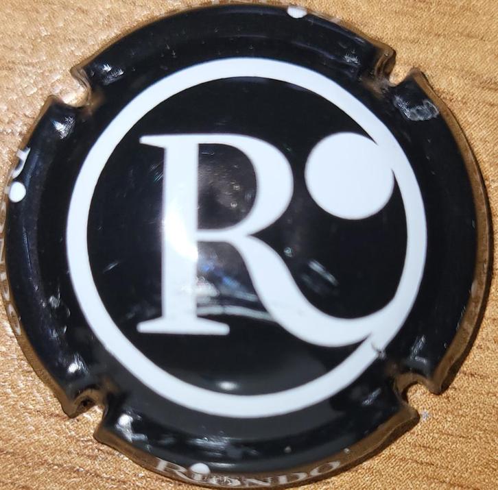 Capsule Prosecco ITALIE, CANTINE RIONDO noir & blanc nr.09, Collections, Vins, Utilisé, Autres types, Italie, Enlèvement ou Envoi