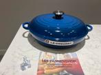 Nieuwe Le Creuset Campagnard 30 cm Marseille, Huis en Inrichting, Gietijzer, Nieuw, Ophalen of Verzenden, Keramische plaat